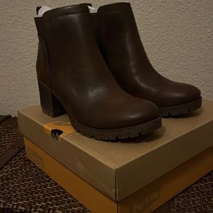 New in box, never worn! Women size 11! Korks Elsie Boot. 2 1/4 heel!